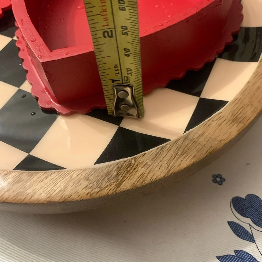 Red Heart-Shaped Decorative box